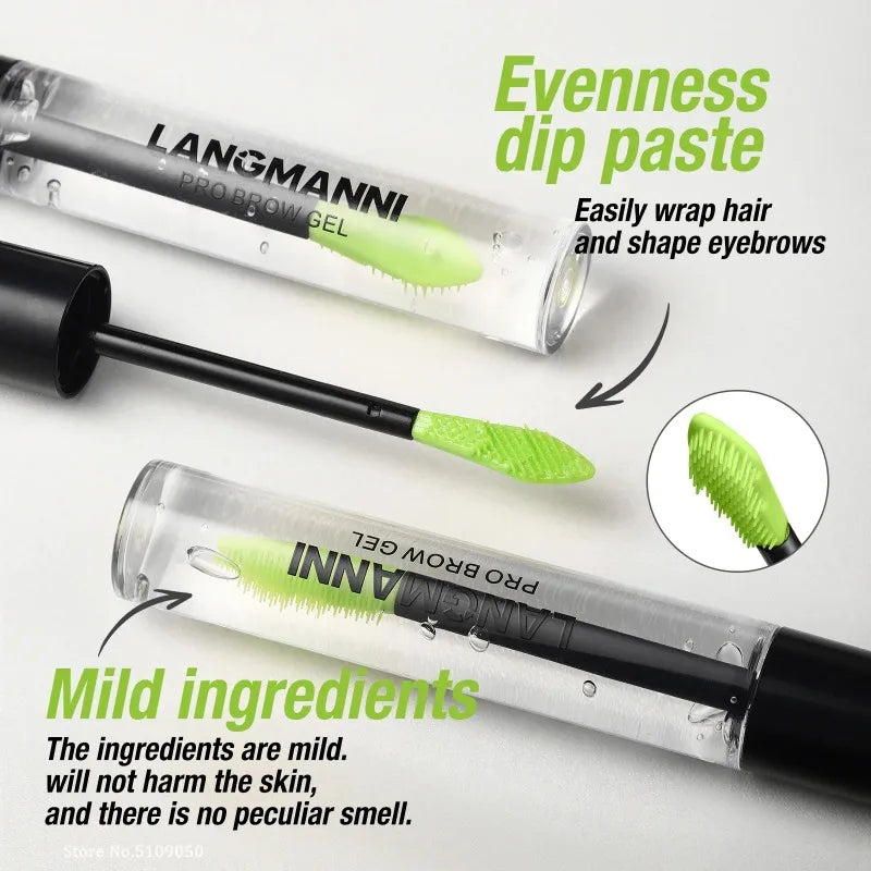 3D Eyebrow Shaping Clear Root Wild Eyebrows Gel Transparent Styling
