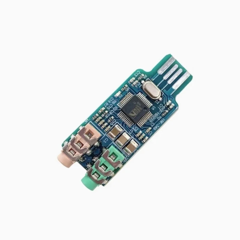 Drive USB Sound Card Computer External Module Laptop CM108 Chip Zpaxo CM108 module