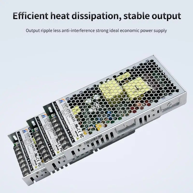 652F 250 24&50 Power Supply for 3D Printers Constant and Current DualOutput Power Supply Efficient Cooling Zpaxo
