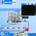 4S LiFePO4 BMS Protection Board 12.8V/14.4V Split Charge Discharge Terminal Built-in Active Cell Balancing Equalizer Zpaxo 4s 100a 2pcs
