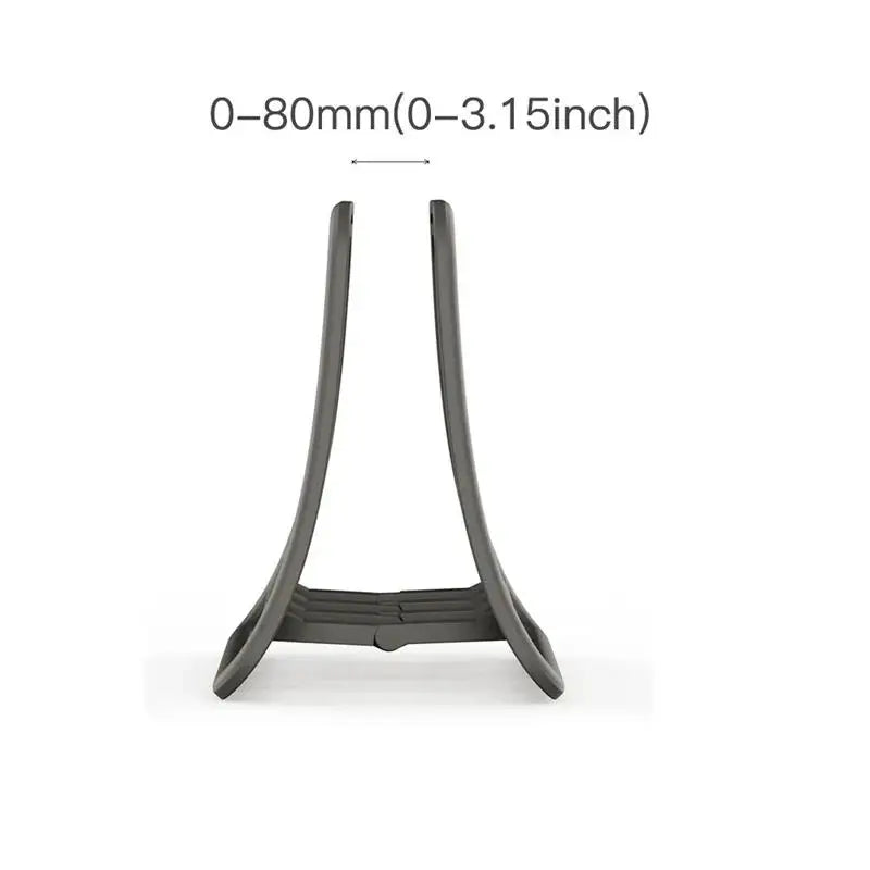 Universal Vertical Laptop Stand Plastic Tablet Desktop Stand Non-Slip Notebook Dock For Macbook Air Pro IPad Lenovo Dell Holder Zpaxo