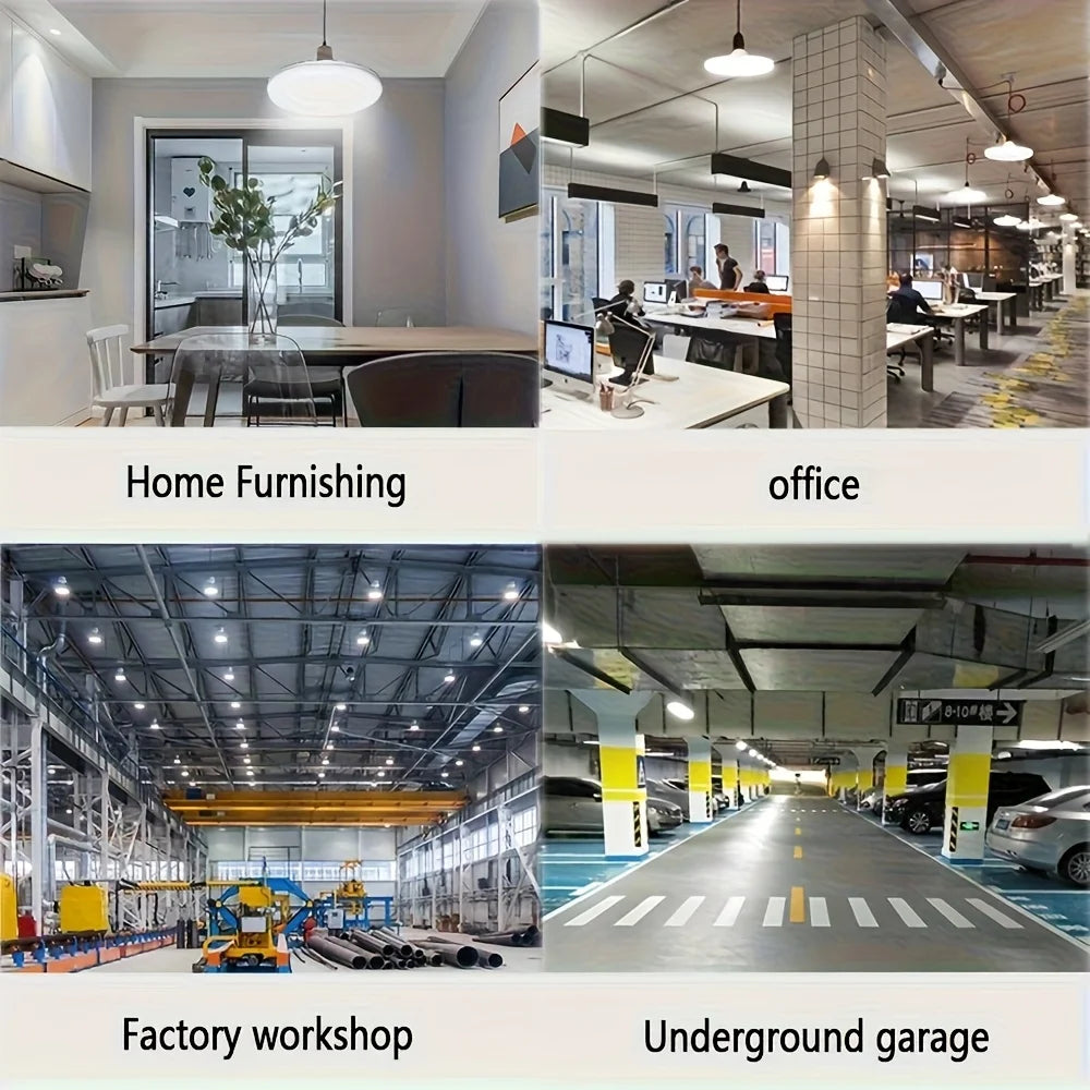 15W LED Bulb E27 220V Cool White 6500K Energy Saving Lamp for Home Indoor Ceiling Lighting Garage Workshop Bright Light Fixture Zpaxo