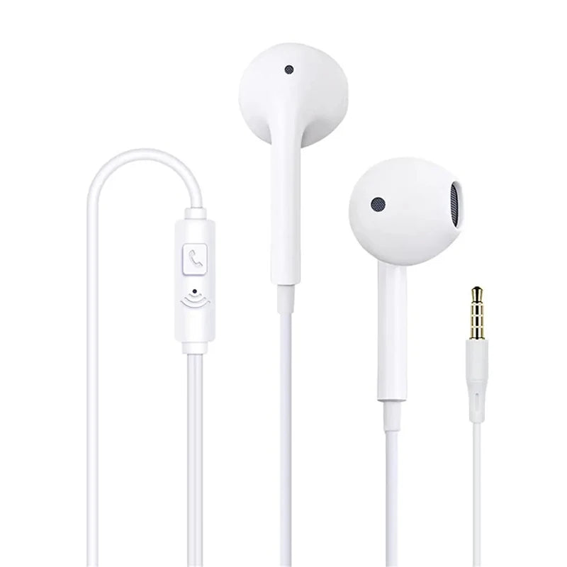Wired Earphones 3.5mm Super Bass Sport Headphones With Built-in Microphone In-Ear Music Headset For Smartphone for Huawei Xiaomi Zpaxo