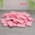 Dollhouse Simulation Miniature Kitchen Cutlery Dish Plate Dessert Zpaxo Pink 10pcs