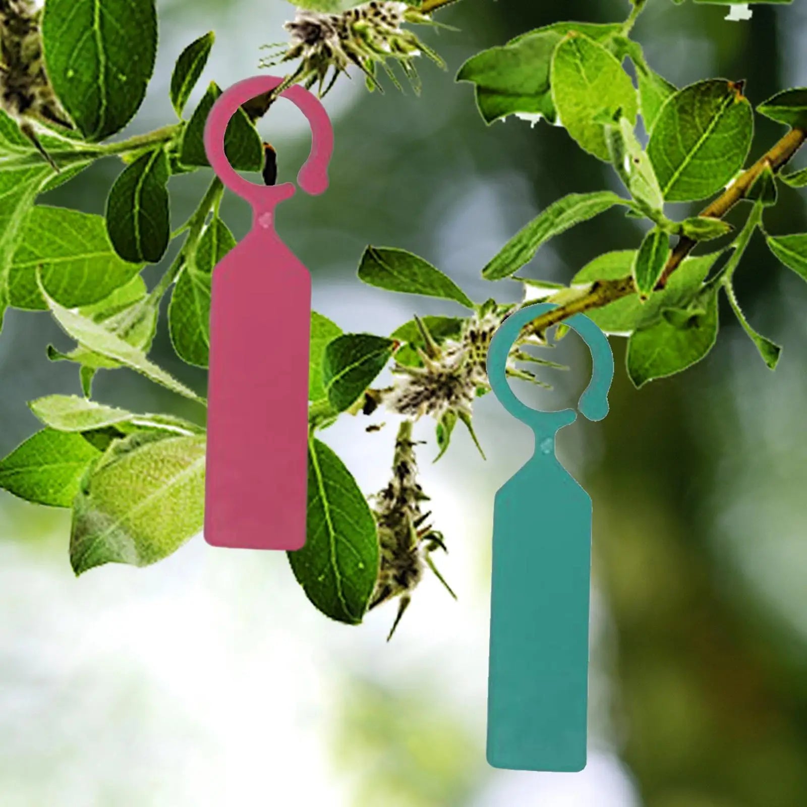 100Pcs Hanging Plants Tags Waterproof Durable Garden Plant Tree Tags for Nursery Vegetable Potted Plants Trees Gardening Zpaxo