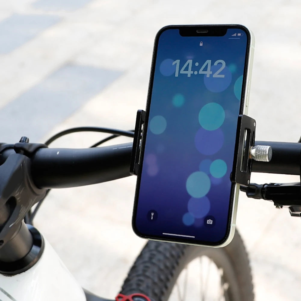 Bike Phone Holder Aluminum Alloy Bicycle Headset Mount Motorcycle 2