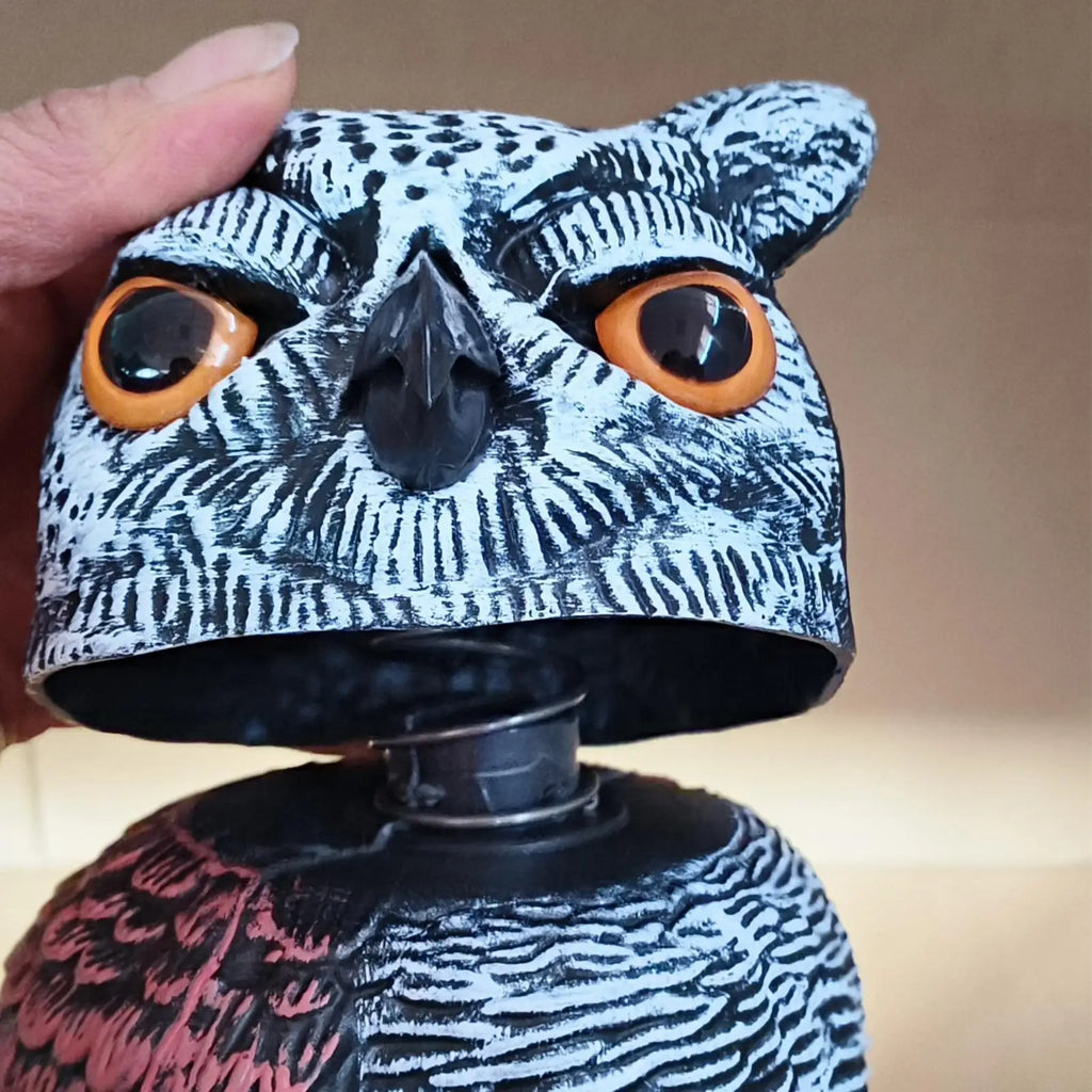 Owls Keep Birds Away Realistic Owl Garden Decoration Patio Bird