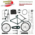 New Handmade Diy Bicycle Model With A 28-Inch Frame A Retro 90s-Style Assembly Toy Semi-Alloy Zpaxo A2