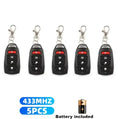 50- 433mhz Remote Control Smart Copy Duplicator Electric Garage Door Zpaxo 5PCS LOCK