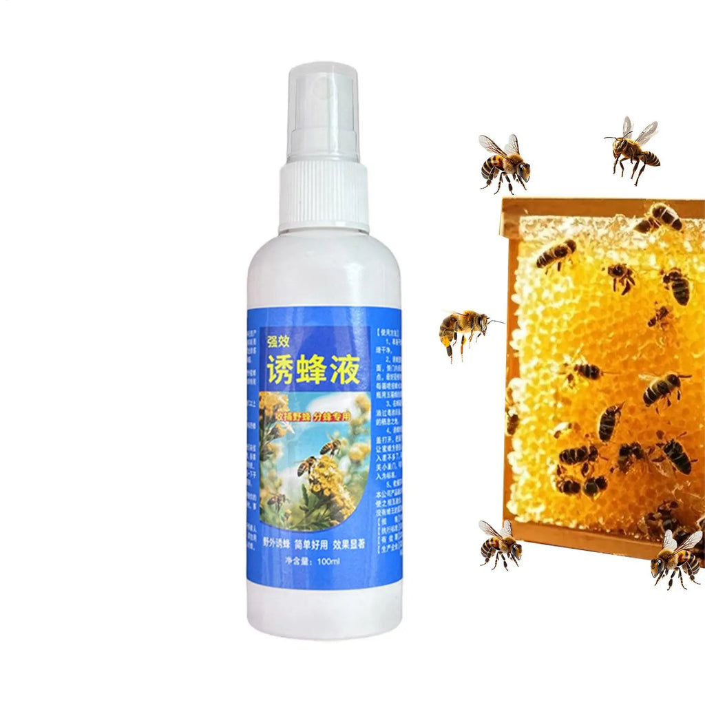 Bee Attractant 100ml Outdoor Beekeeping Bee Attractant Bait Attractant Effective User Bee Lure Bee Bait For Bee Lure Swarms Zpaxo