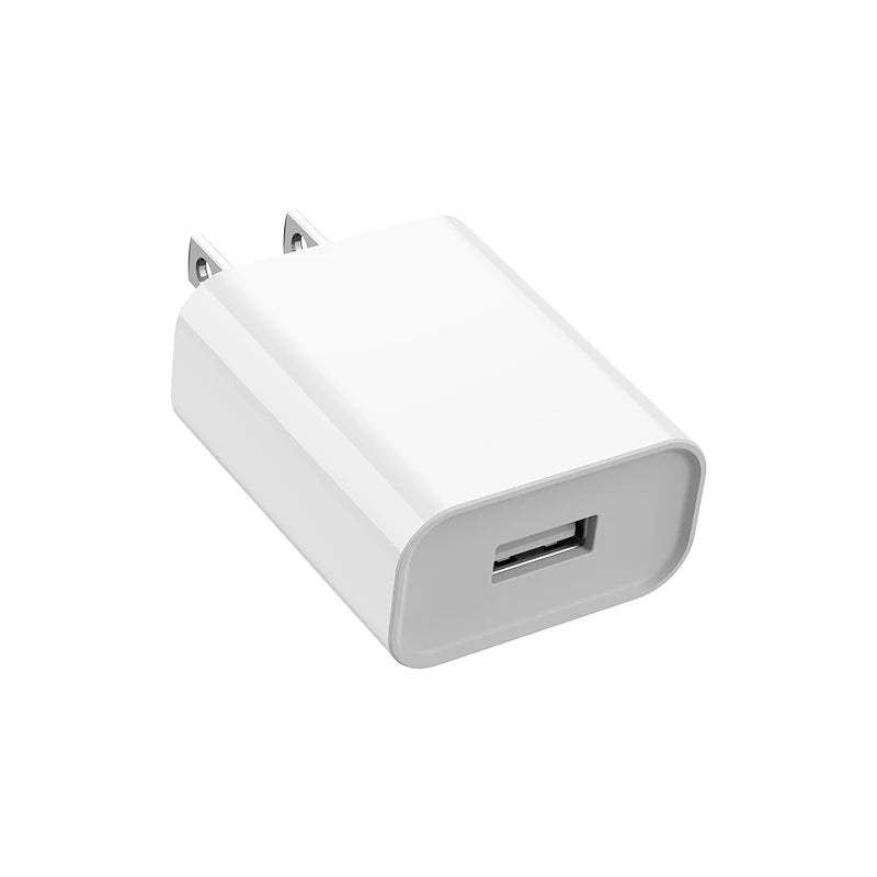 5V 2A USB Wall Charger 10W – EU/US Plug, iPhone & Android USB Wall Charger Zpaxo US White