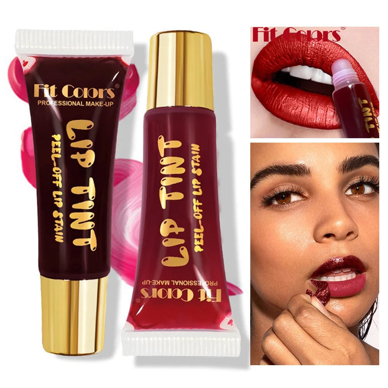 Ssxy Peel Off Lip Gloss Waterproof Long Lasting Tear-Off Liquid Lipstick Matte Lipgloss Makeup Tattoo Mask Lip Gloss Cosmetics Zpaxo