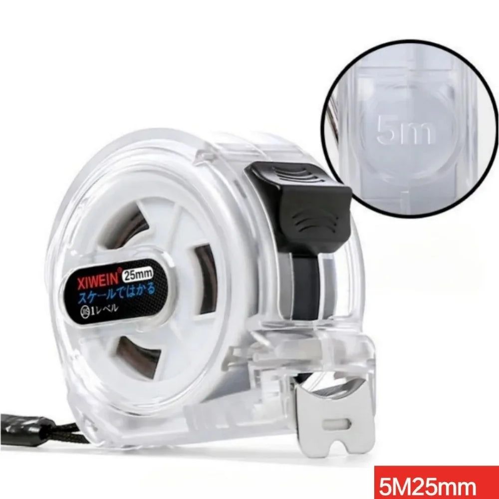 Stainless Steel Tape Measure 3–10M | High-Wear Woodworking Tool Tape Measure Zpaxo 5M25mm