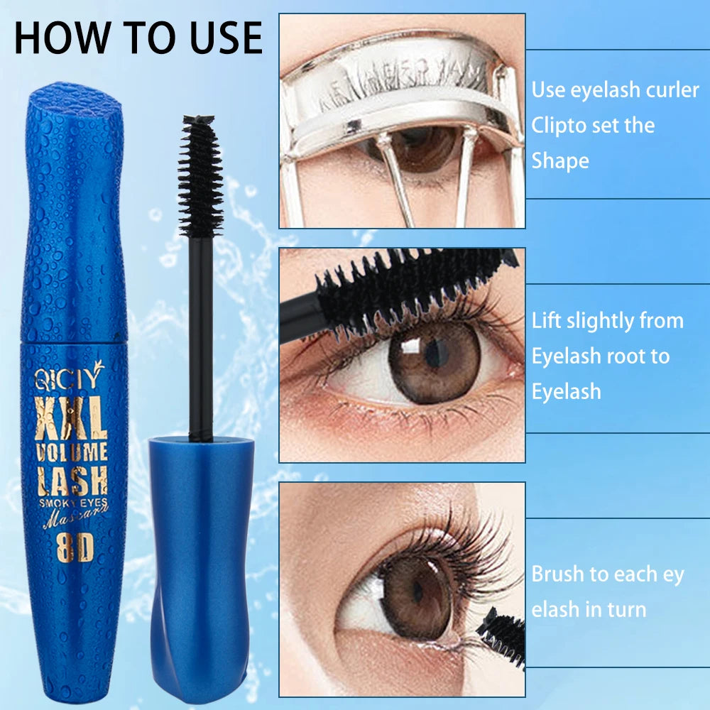 Durable Eye Black Waterproof Sweat Resistant Thickening Curling