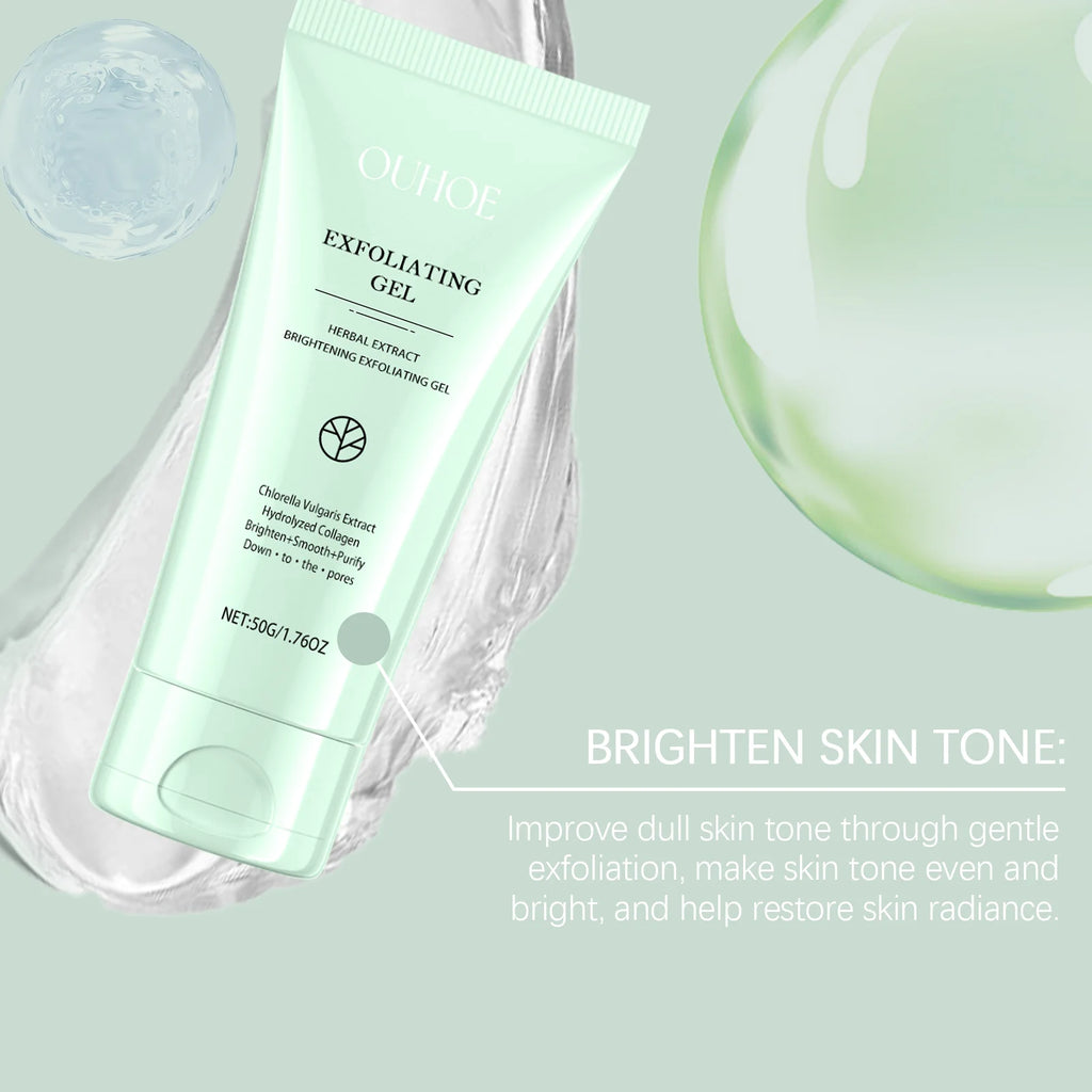 Exfoliating Peeling Gel Remove Dead Skin Dark Spot Deep Cleaning Purifying Brighten Tighten Pores Nourishing Repair Facial Scrub Zpaxo