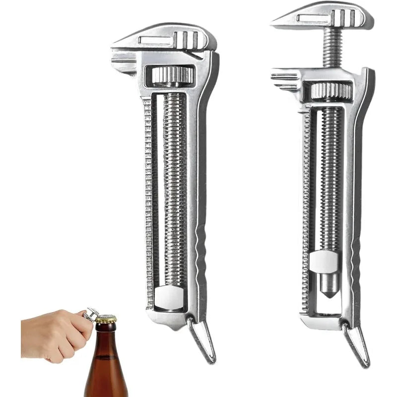 Titanium Alloy Mini Multitool Wrench & Bottle Opener EDC