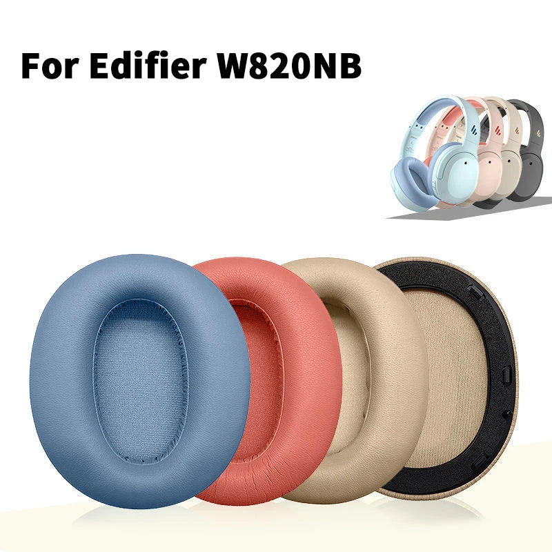 W820NB Replacement Ear Pads – PU Snap-On Headphone Cushions