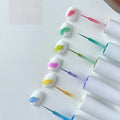 Hot Nail Art 6 Colors 6ML Summer Ice Cream Nail Dye Solution Creative Nail Pattern DIY Design Dye Solution Women Nail Decoration Zpaxo 6-color