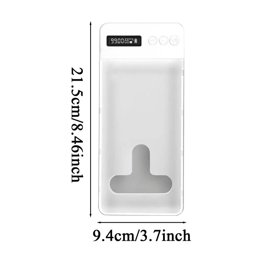 Phone Lock Box Self-control Case Timer Timed Cell Jail Locker Zpaxo White China Mainland