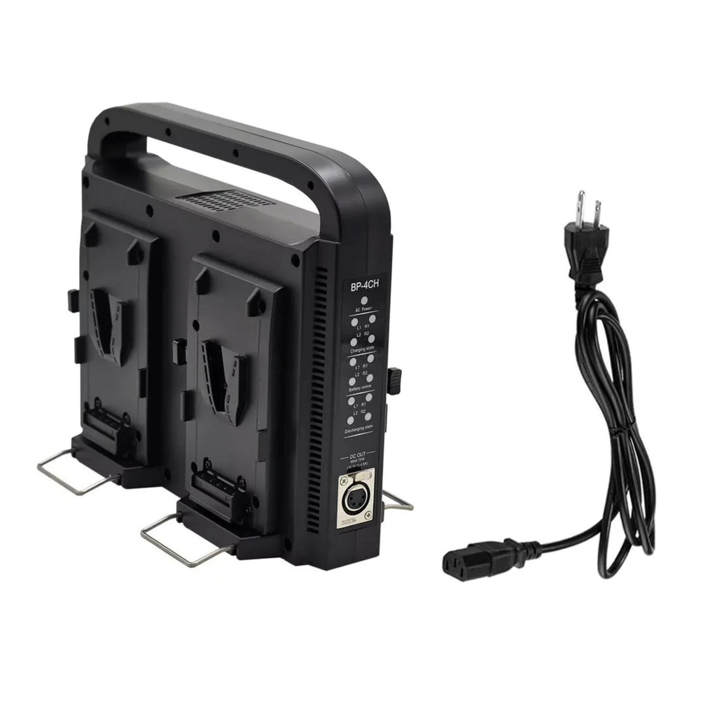 BP-4CH 4-Channel V-mount Battery Charger Sony 14 4V 8V DC 16 5V Power