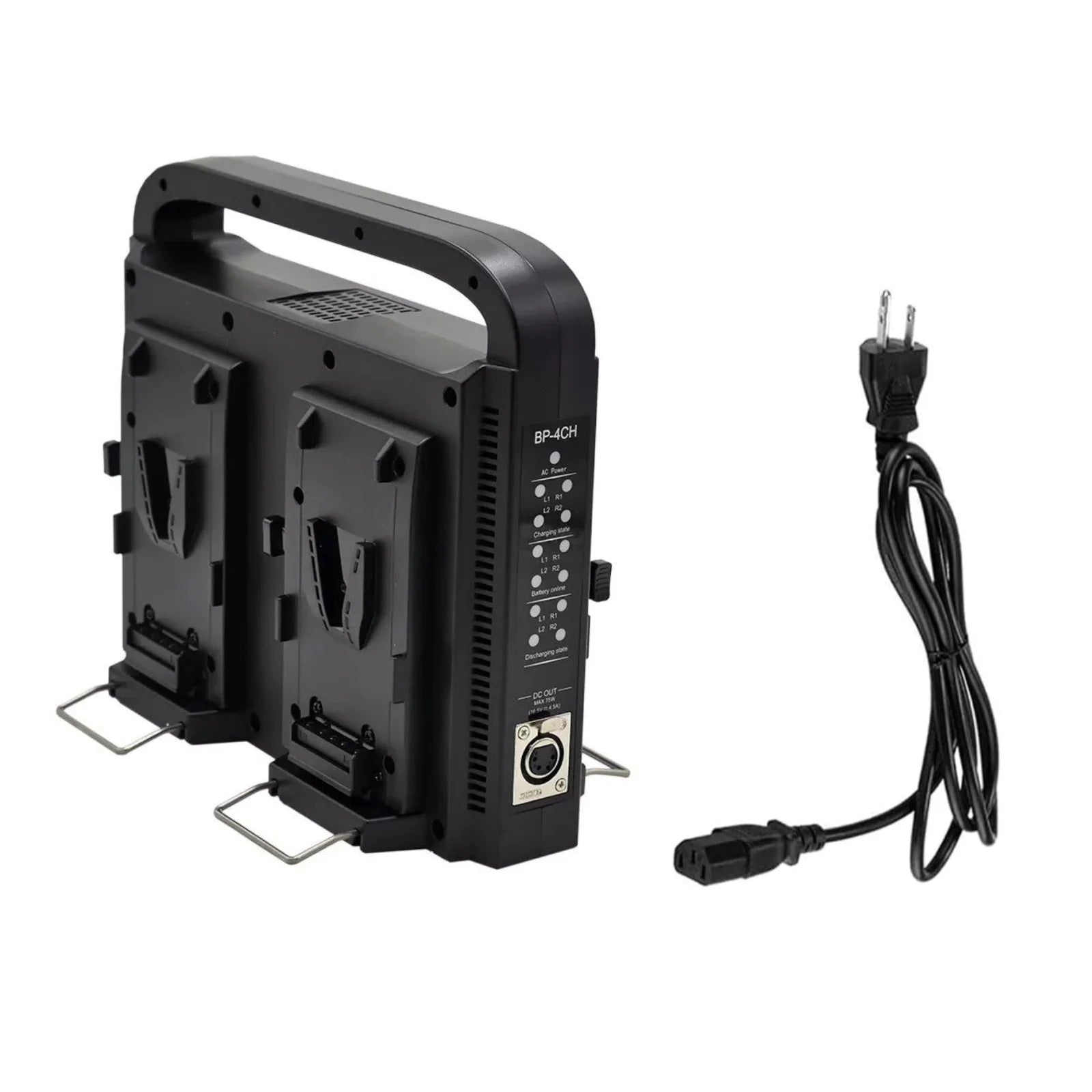BP-4CH 4-Channel V-mount Battery Charger Sony 14 4V 8V DC 16 5V Power