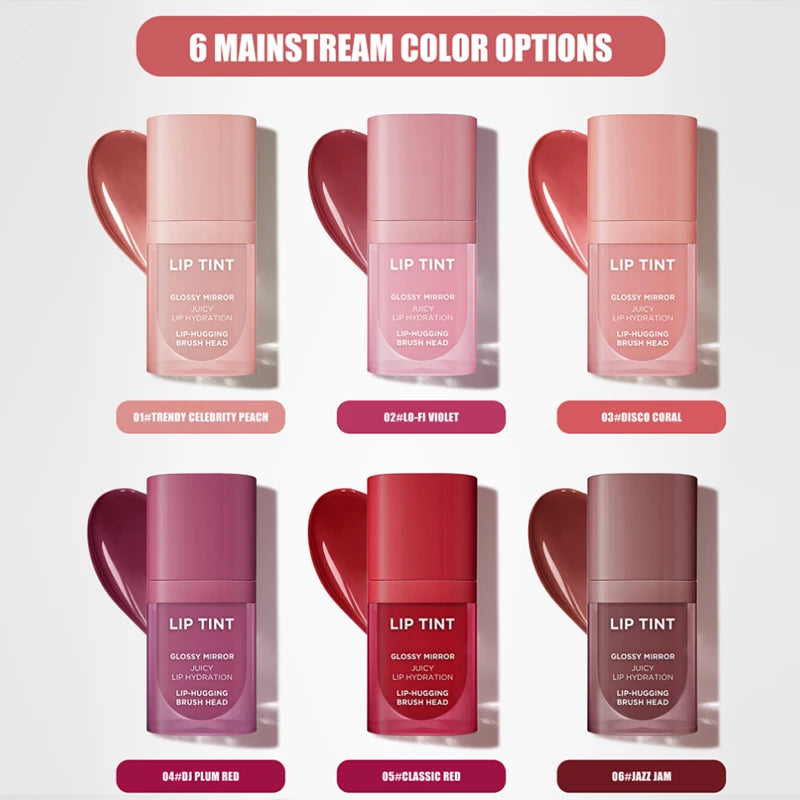 High Pigment Lip Gloss – Hydrating Plumping Glaze Lipstick Lip Gloss Zpaxo
