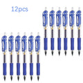 Retractable Gel Pens 6/12 Pack – Black, Red & Blue Ink 0.5mm