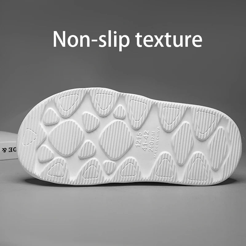 Fashion Trend Men's Slippers Indoor Home Thickened Soft Sole Sandals