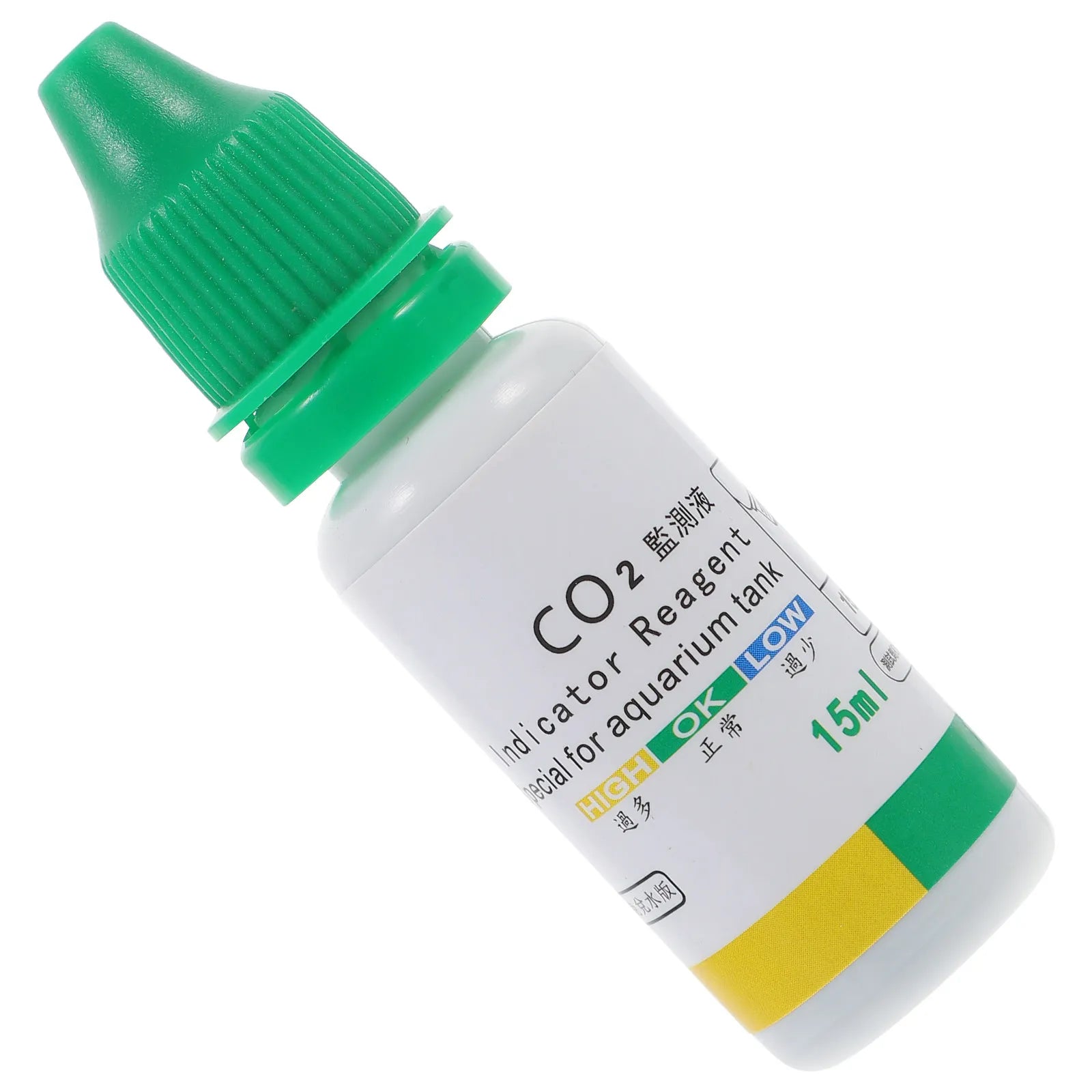 1 Bottle Co2 Indicator Solution Aquarium Fish Tanks Water Testing