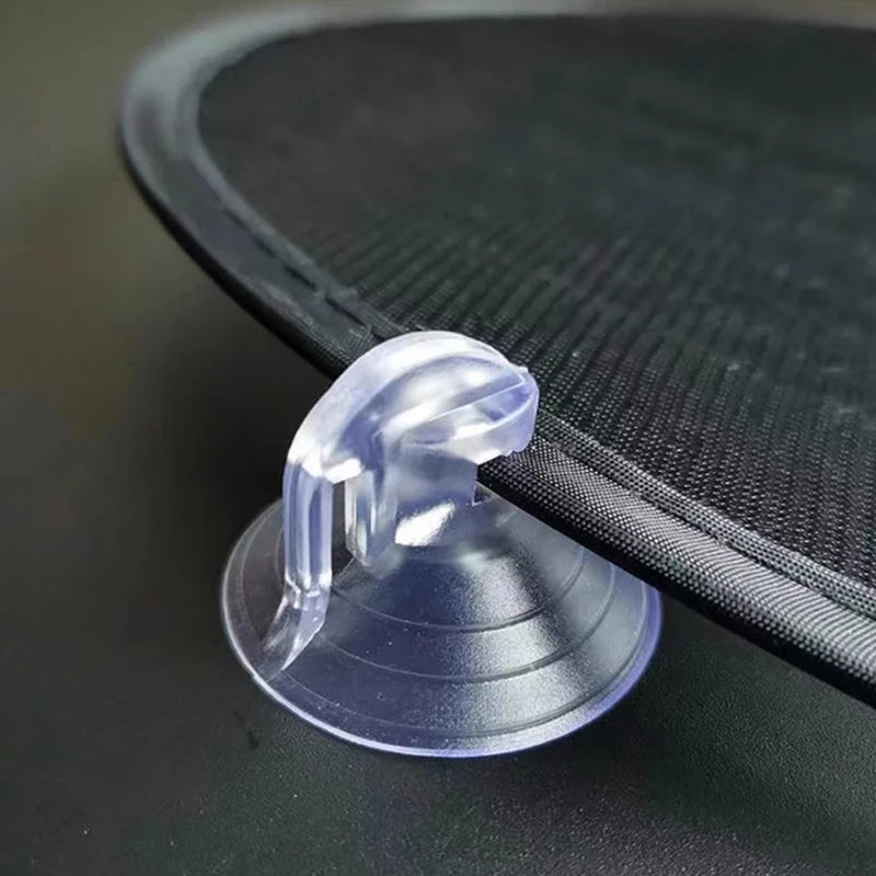 Suction Cup Car Sunshade Vacuum Strong Transparent Glass Zpaxo