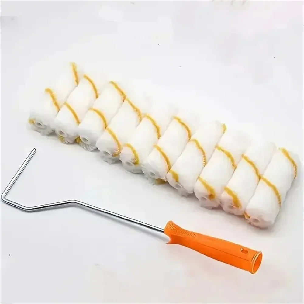 10/11pcs Paint Roller Kit: Get Professional-Looking Walls with 4 Inch Rollers & Covers, For Hotel/Restaurant/Commercial Zpaxo 11pcs