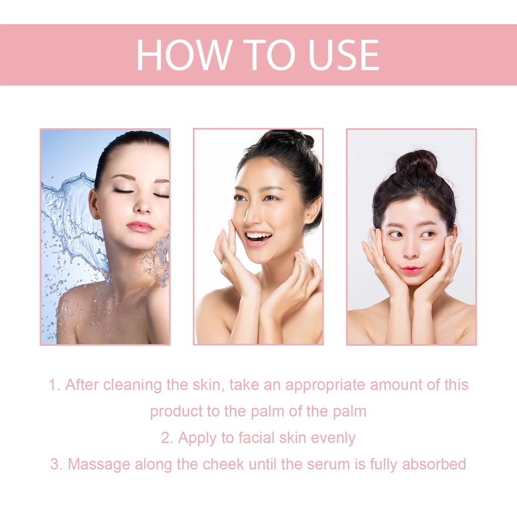 Nicotinamide Brightening Serum Nourishing Gentle Moisturizing Firming Tender Anti-Aging Wrinkle Shrink Pores Long Repair Essence Zpaxo