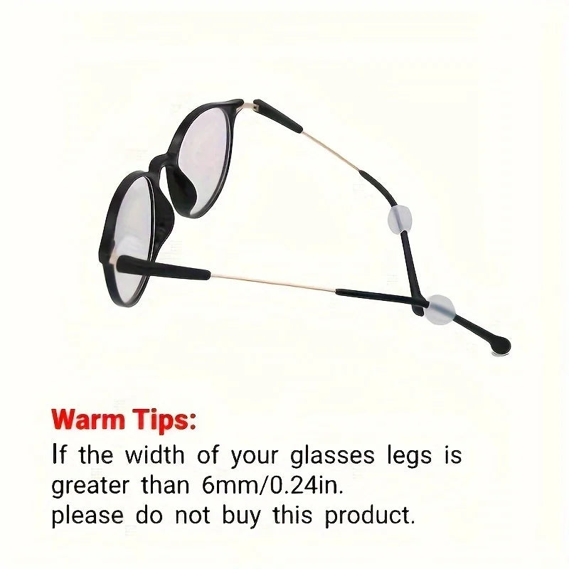 Universal Anti-slip Glasses Accessories Set-3 5 Pairs Soft Nose Pads