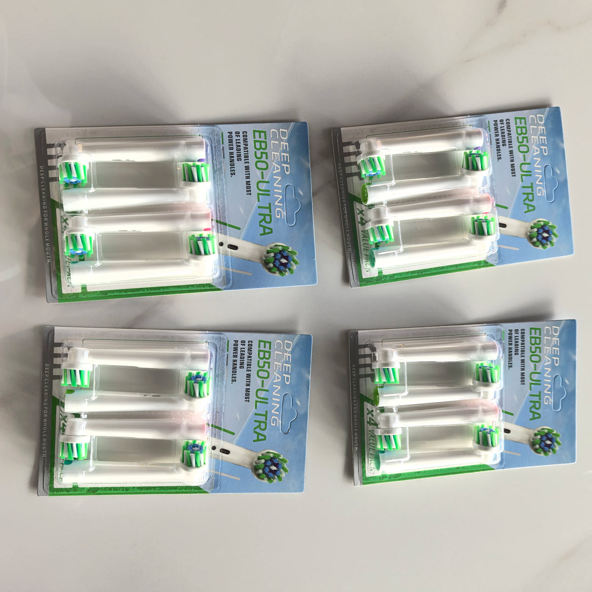 12types Toothbrush Heads Replacement For Oral B PRO Models 600 650 670 2000 2500 2900 3000 3500 3900 Soft Bristles Health Care Zpaxo EB50Ultra-16pcs
