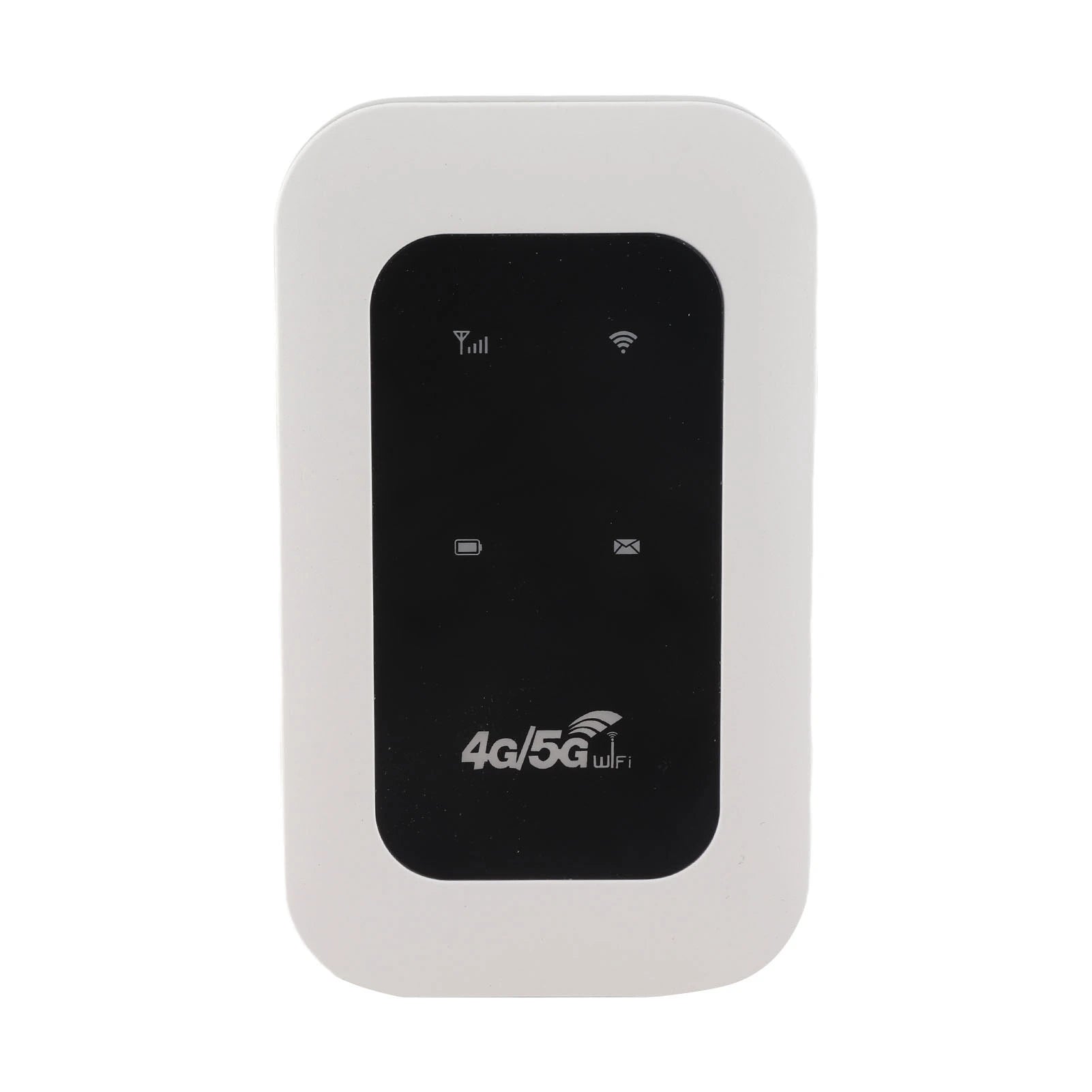 4G WiFi Hotspot 300Mbps Plug and Play Support 10 Devices Portable Travel Mobile Hotspot w/ SIM Card Slot for Campervan Motorhome Zpaxo