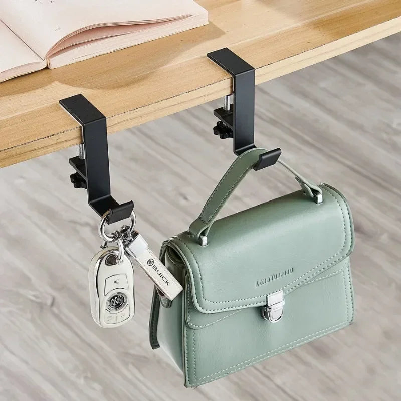 Adjustable Desk Edge Hook Gaming Headset Hanger Backpack Storage Zpaxo