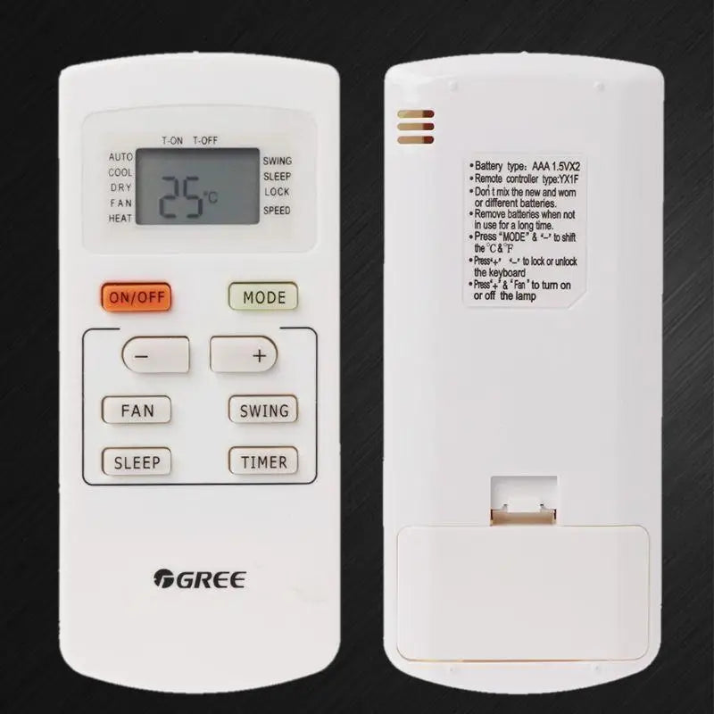 652F Remote Control for Gree YX1F Conditioner Air Conditioning Remote Controller Zpaxo