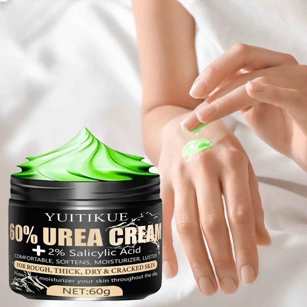 Urea Cream 60g – Cracked Heels, Dry Hands & Rough Skin Repair Foot & Skin Cream Zpaxo
