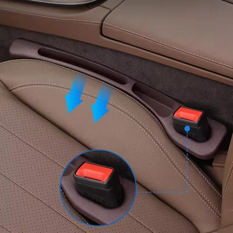 2-Pack Car Seat Gap Filler & Console Organizer – Universal Car Seat Organizer Zpaxo