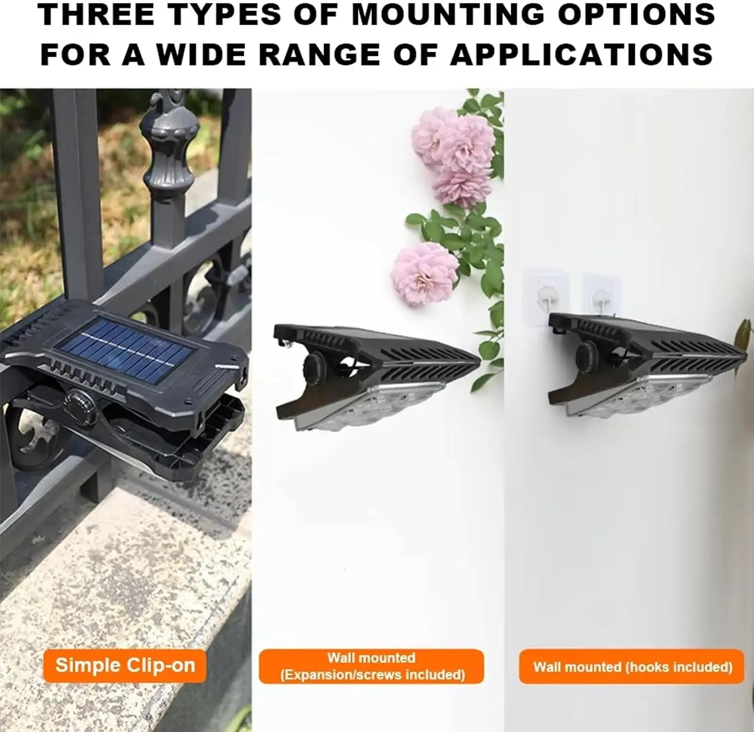 Solar Outdoor Motion Sensor Wall Light LED Dimmable Modern Exterior Zpaxo