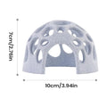 Aquarium Cave Shrimp & Fish Shelter – Marble 3D Hide Decor Aquarium Cave Decor Zpaxo L