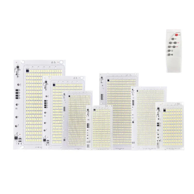 1Pcs 10W-600W LED Outdoor Solar Energy 2835 5730 High Brightness Bead Projection Light Integrated Light Source Light Panel Zpaxo