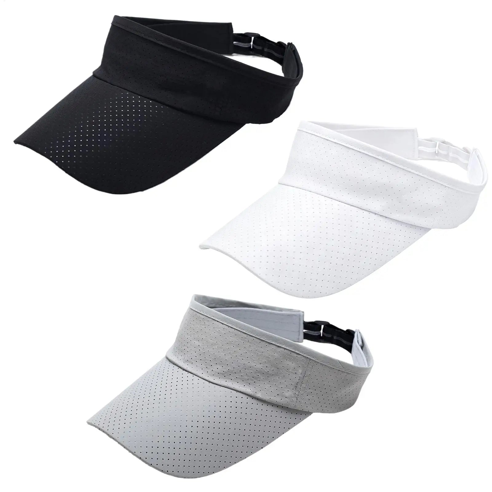 Sun Hats Men Women Cotton Adjustable Visor UV Protection Top Empty Solid Sport Tennis Golf Running Sunscreen Baseball Caps Zpaxo