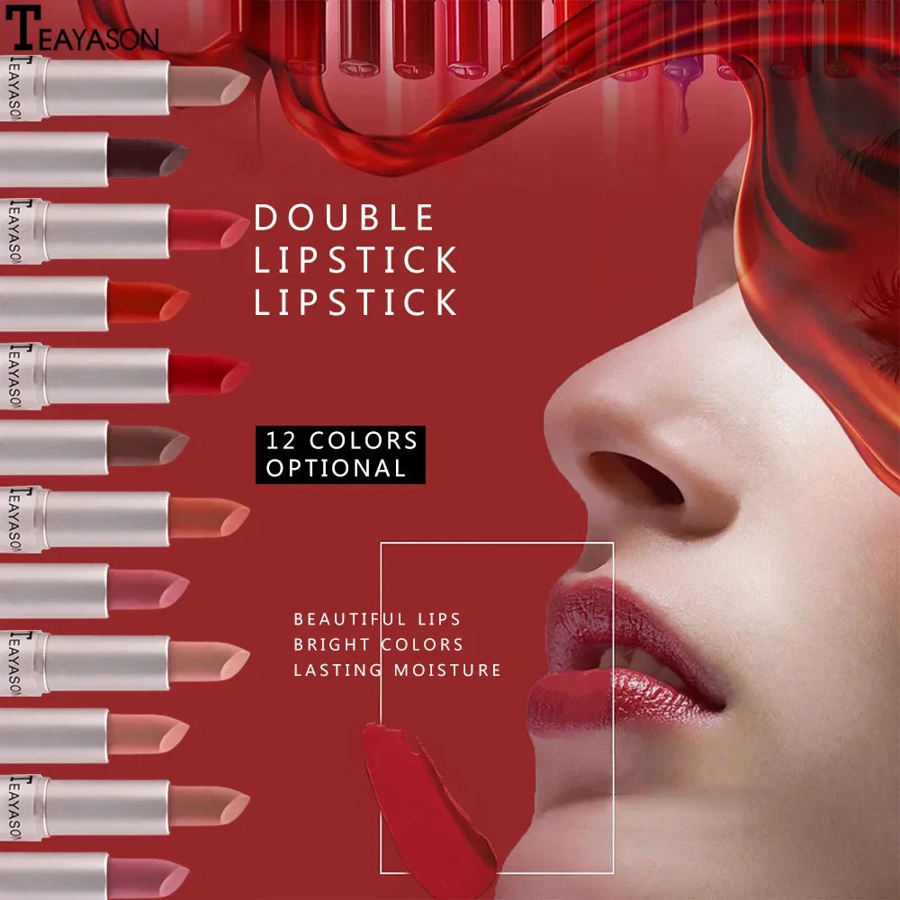 Punk Lipstick Sexy Lip Gloss 1 Tint Waterproof Long Lasting Moisture