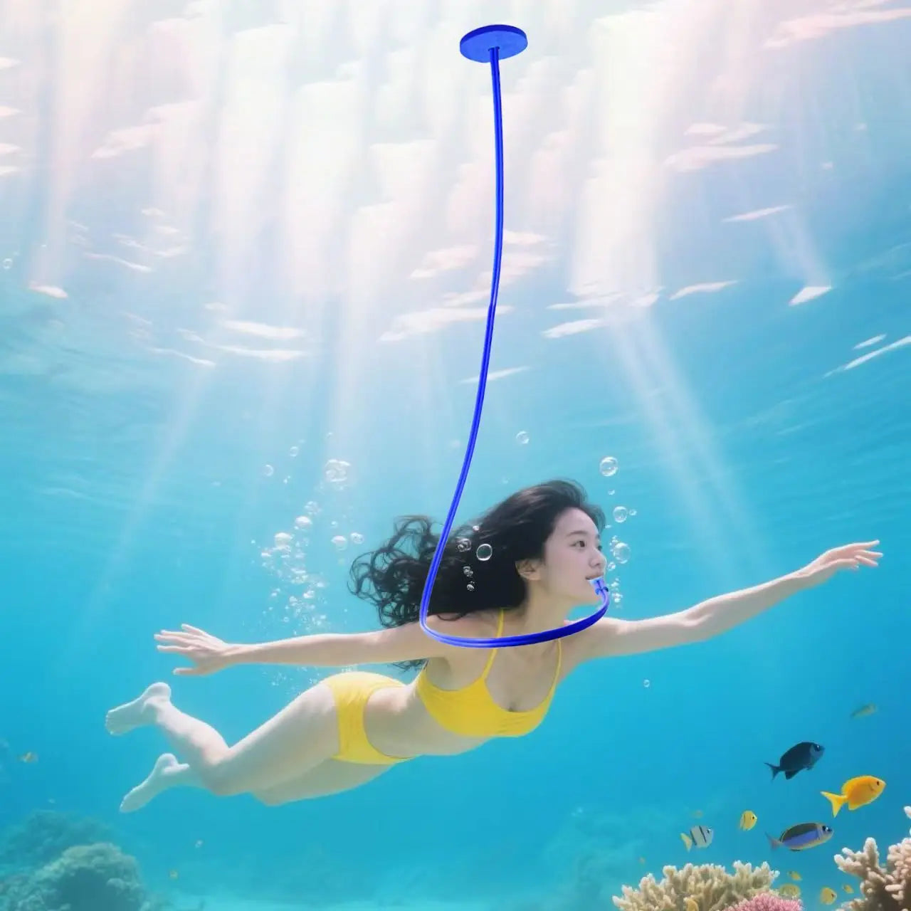 Professional Dry Snorkel Adults Men Women Full Face Diving Mask Tube