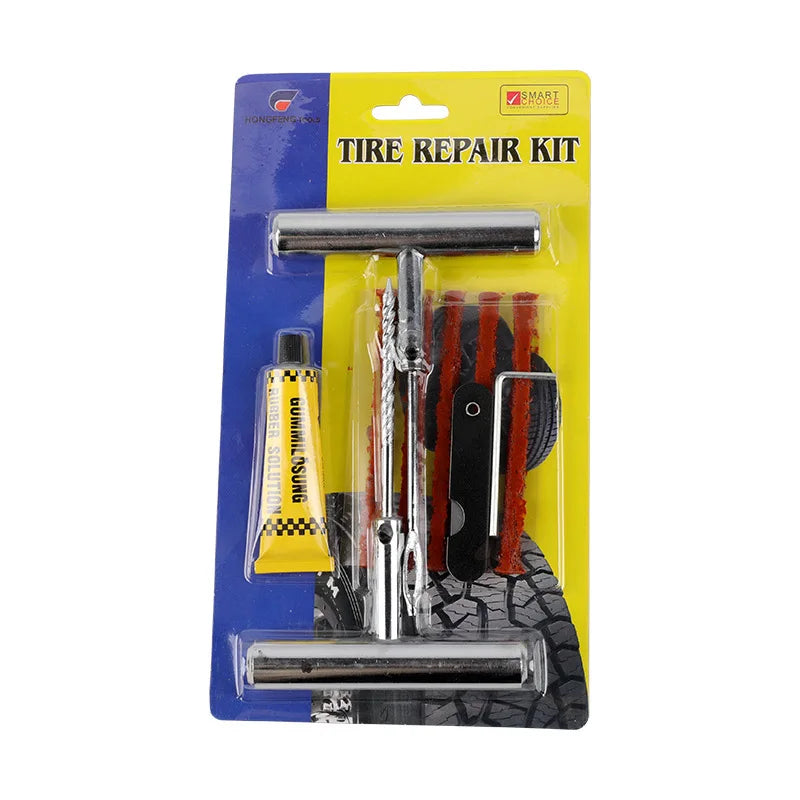 Tyre Repair Tool T Handle Plug Tire Replacement Needles Efficient Zpaxo
