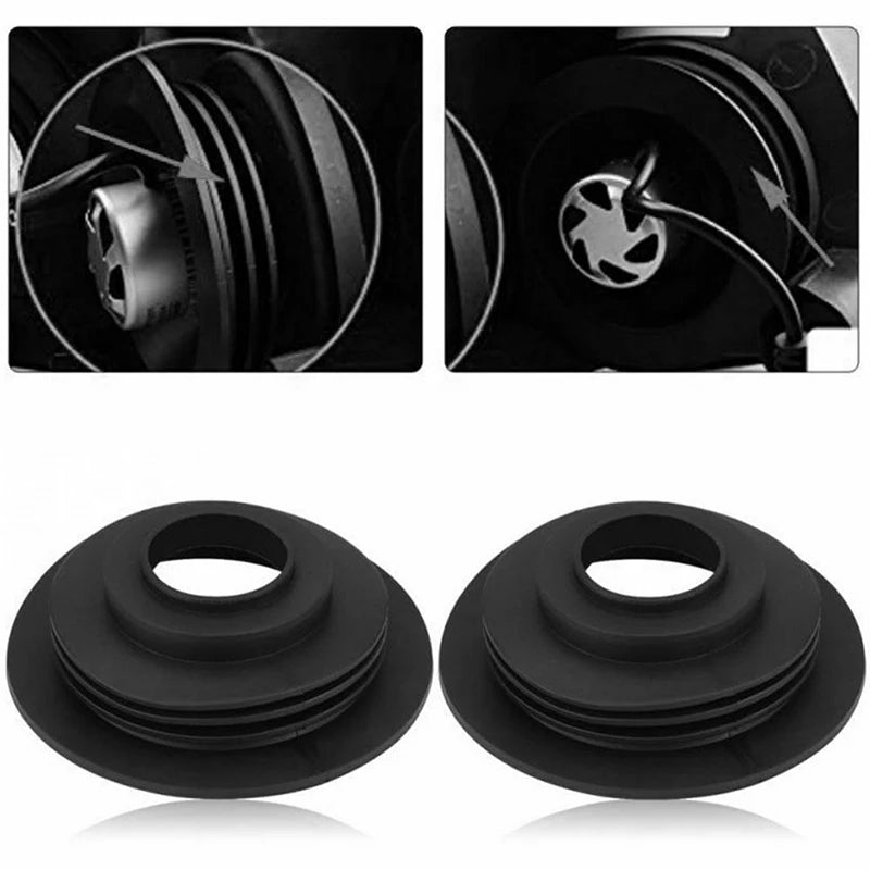 Rubber Headlight Dust Cover – Universal LED & HID Seal Cap