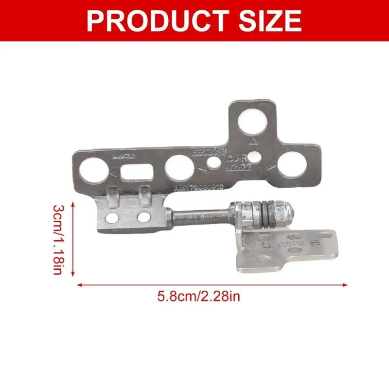 652F Precise Machined Metal Hinges For 530S15 Glass Screen Laptop Display Lid Replacements Pair Parts Left and Right Zpaxo