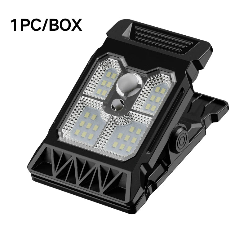 Solar Powered Courtyard Lamp Household Garden Lighting Human Body Zpaxo black 1PC-