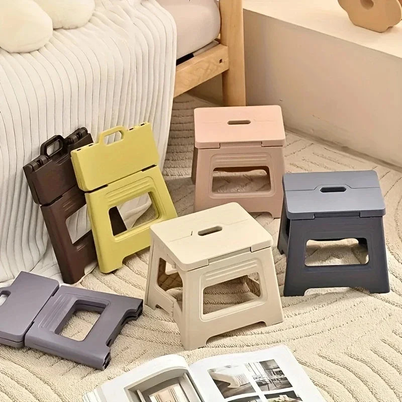 New Lightweight Space Thickened Folding Stool,Portable Home Outdoor Camping,Magza Fishing,Simple and integrated Design Zpaxo
